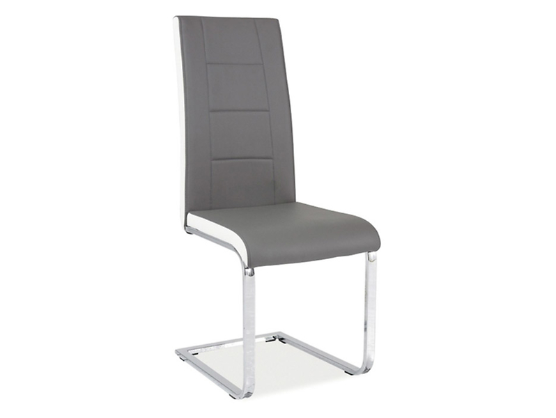 krzesło szary/biały H-629, 80920