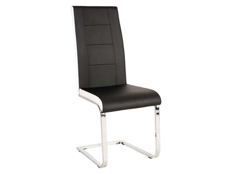 krzesło czarny/biały H-629, 80921