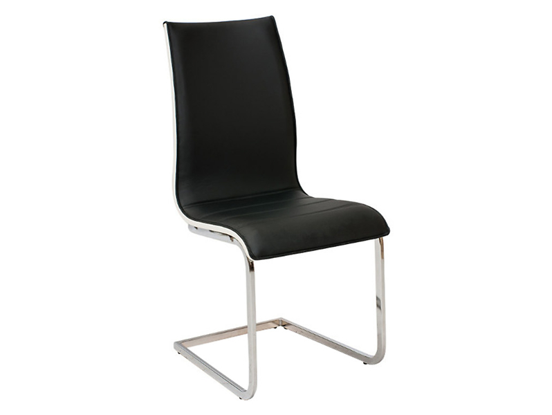 krzesło czarny/biały H-133, 80922