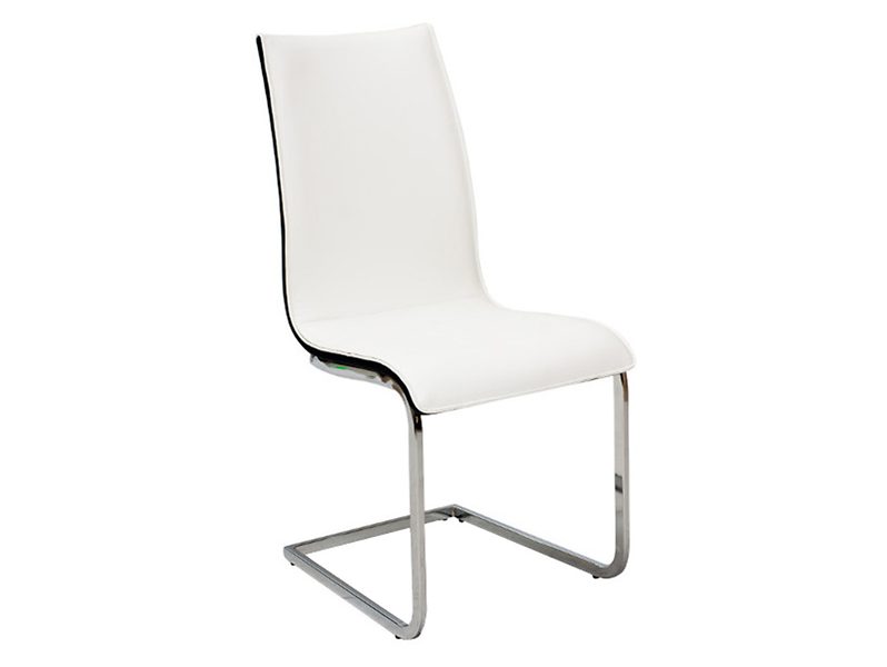 krzesło biały/czarny H-133, 80924