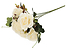 Inny kolor wybarwienia: róża bukiet biały