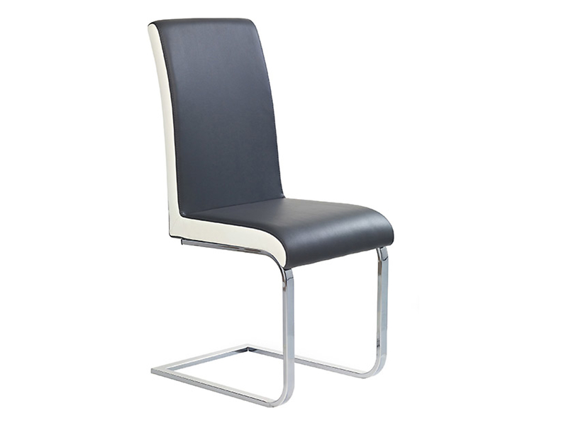krzesło popielaty/biały K-103, 81036