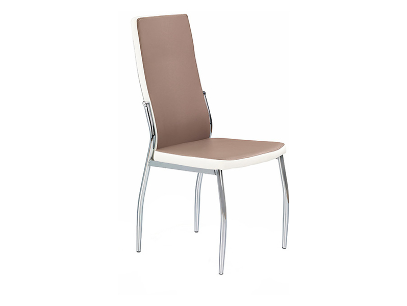 krzesło cappucino/biały K-210, 81153