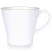 Produkt: Kubek porcelanowy do kawy herbaty napojów biały 380 ml