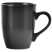 Inny kolor wybarwienia: Kubek z uchem do picia kawy herbaty ceramiczny czarny 350 ml