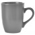 Inny kolor wybarwienia: Kubek z uchem do picia kawy herbaty ceramiczny szary 350 ml