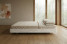 Łóżko lewitujące bukowe Visby LENA FLAT bez szafek / 140x200, biały, 8146607