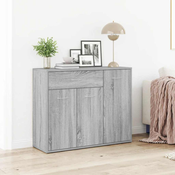 Komoda Szary Materiał drewnopochodny vidaXL, 8146803