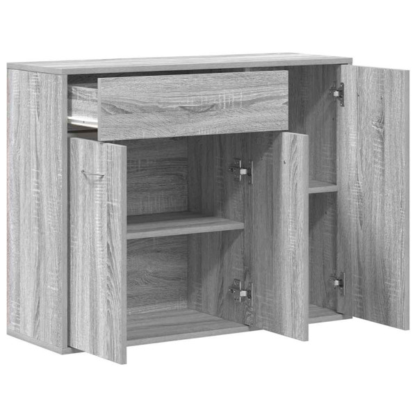 Komoda Szary Materiał drewnopochodny vidaXL, 8146806