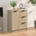 Szafka Brąz Materiał drewnopochodny vidaXL, 8146932