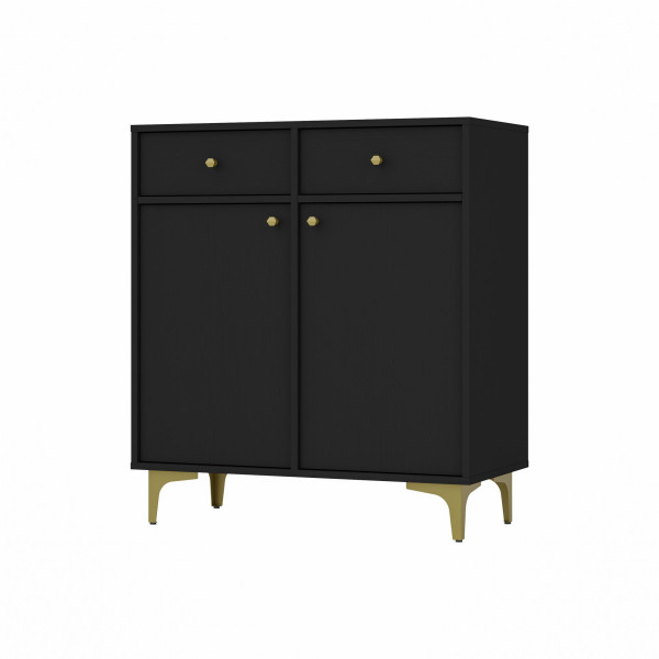Komoda TORINO 84x94x41 cm Grafit, 8150436