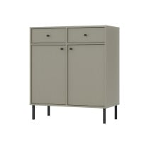 Komoda TORINO 84x95x41 cm Odcienie zieleni