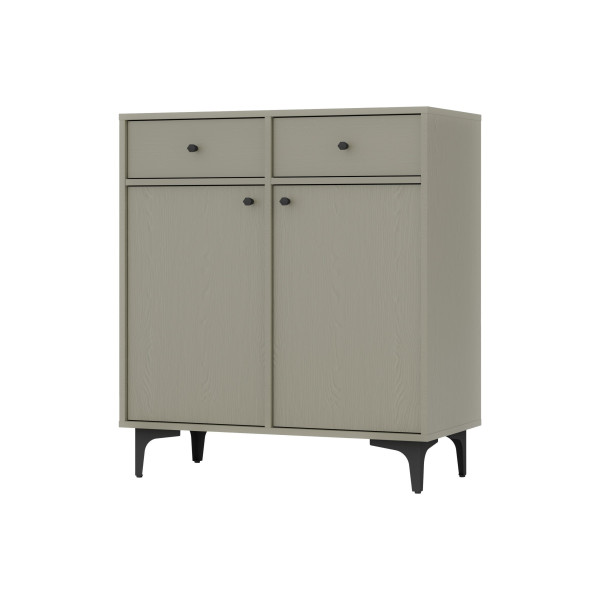 Komoda TORINO 84x94x41 cm Odcienie zieleni, 8150554
