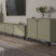 Komoda TORINO 84x94x41 cm Odcienie zieleni, 8150556