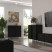 Komoda TORINO 84x95x41 cm Grafit, 8150574