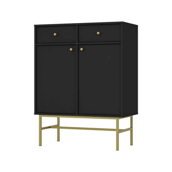 Komoda TORINO 84x108x41 cm Grafit, 8150590