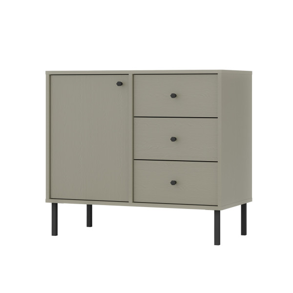 Komoda TORINO 84x74x41 cm Odcienie zieleni, 8155254