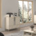 Komoda TORINO 100x95x41 cm Odcienie beżu, 8155273
