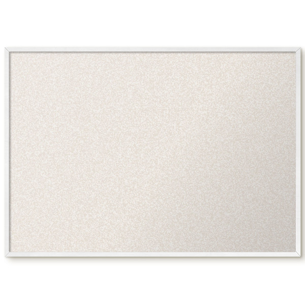 Magnetyczna tablica ozdobna w białej ramie, Kremowa tekstura 100x70, 8161683