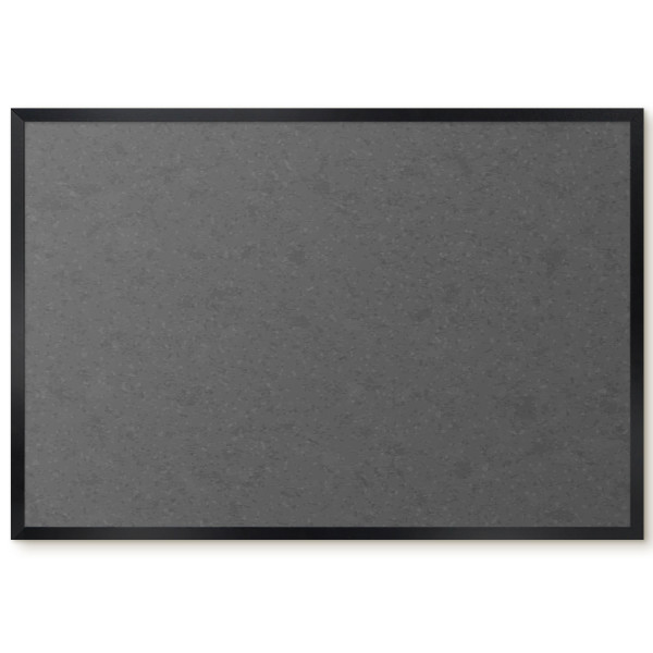 Dekoracyjna tablica magnetyczna w czarnej ramie, Szara tekstura 60x40, 8161697