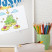 Tablica magnetyczna dekoracyjna w białej ramie, 100x70 Wallfluent, 8165928