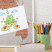 Tablica magnetyczna z nadrukiem w białej ramie, 100x70 Wallfluent, 8166327