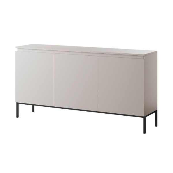 Komoda trzydrzwiowa Bemmi 150 cm Beżowy, 8176064