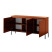 Komoda trzydrzwiowa Bemmi 150 cm Ceglasty, 8176157