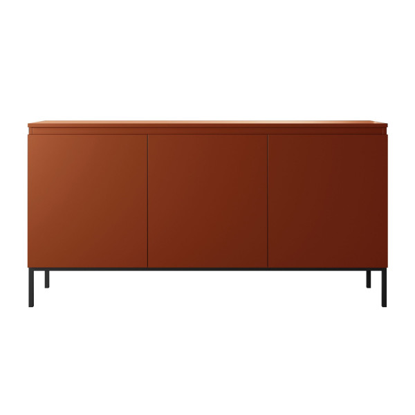 Komoda trzydrzwiowa Bemmi 150 cm Ceglasty, 8176159