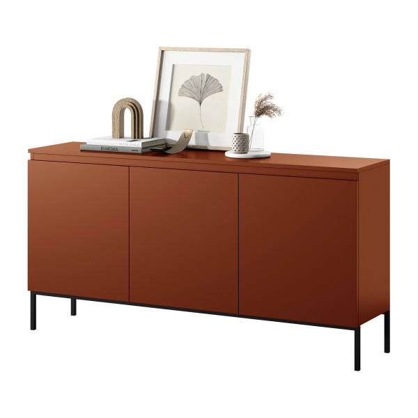 Komoda trzydrzwiowa Bemmi 150 cm Ceglasty, 8176160