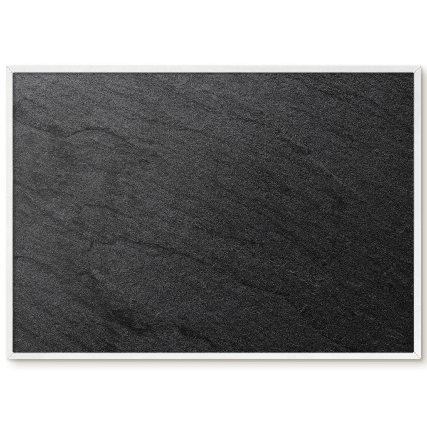Tablica magnetyczna ozdobna w białej ramie, 100x70 Wallfluent, 8187287
