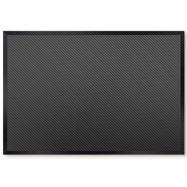Tablica magnetyczna z nadrukiem w czarnej ramie, 60x40 Wallfluent, 8190366