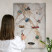 Magnetyczna tablica ozdobna w srebrnej ramie, Marmur elegancja 100x70, 8212391