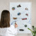 Magnetyczna tablica ozdobna w białej ramie, 100x70 Wallfluent, 8227599