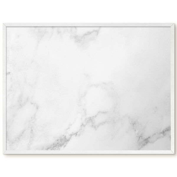 Magnetyczna tablica ozdobna w białej ramie, 80x60 Wallfluent, 8227640