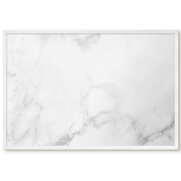 Magnetyczna tablica ozdobna w białej ramie, 60x40 Wallfluent, 8227668