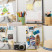 Magnetyczna tablica ozdobna w białej ramie, 60x40 Wallfluent, 8227812