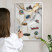 Magnetyczna tablica ozdobna w białej ramie, 70x50 Wallfluent, 8227900