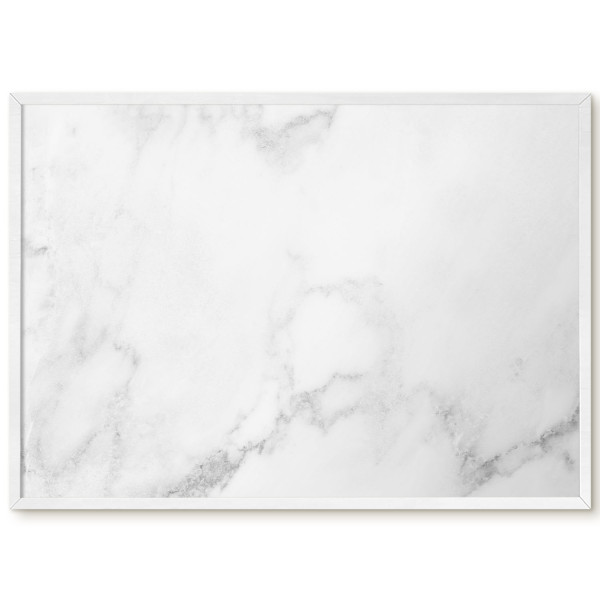 Magnetyczna tablica ozdobna w białej ramie, 70x50 Wallfluent, 8228046