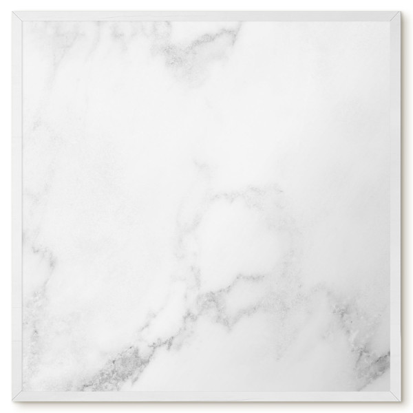 Magnetyczna tablica ozdobna w białej ramie, 50x50 Wallfluent, 8228200