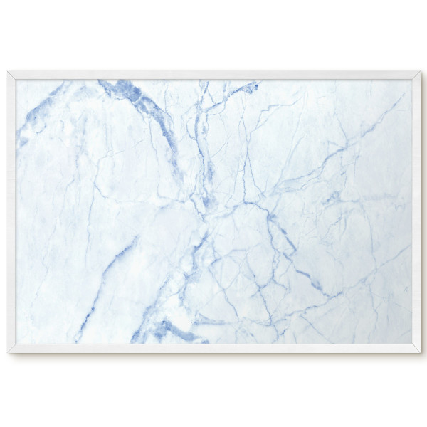 Magnetyczna tablica ozdobna w białej ramie, 60x40 Wallfluent, 8228291