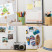 Ozdobna tablica na magnesy w białej ramie, 60x40 Wallfluent, 8234702