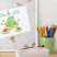 Ozdobna tablica na magnesy w białej ramie, 60x40 Wallfluent, 8234703