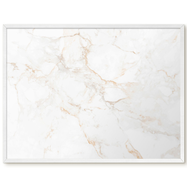 Tablica magnetyczna do salonu w białej ramie, 80x60 Wallfluent, 8235577