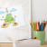 Tablica magnetyczna do salonu w białej ramie, 80x60 Wallfluent, 8235582