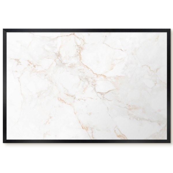 Tablica magnetyczna do salonu w czarnej ramie, 60x40 Wallfluent, 8235731