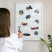 Tablica magnetyczna z nadrukiem w białej ramie, 70x50 Wallfluent, 8238307