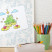 Tablica magnetyczna z nadrukiem w białej ramie, 100x70 Wallfluent, 8238388
