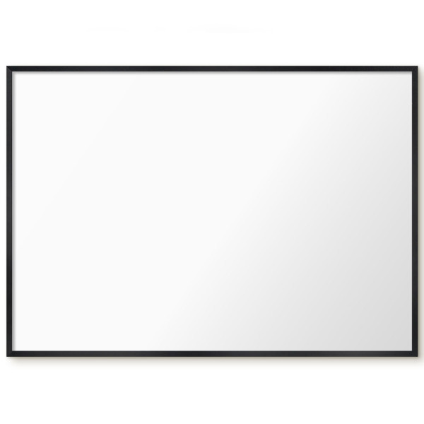 Tablica magnetyczna z nadrukiem w czarnej ramie, 100x70 Wallfluent, 8238439