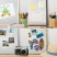 Tablica magnetyczna ozdobna w czarnej ramie, 60x40 Wallfluent, 8238632
